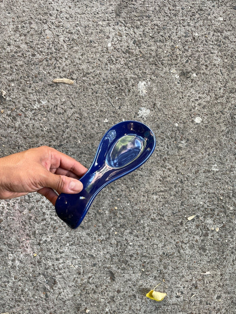 Blue Spoon Rest