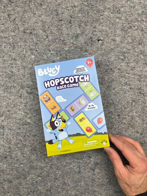 Bluey Hopscotch Race Game, Unopened