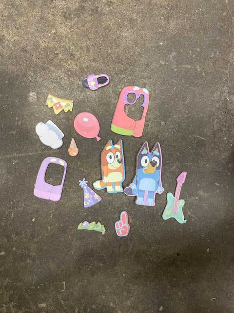 Bluey Magnet Set
