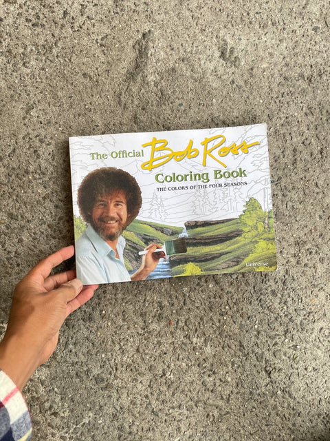 The Official Bob Ross Coloring Book