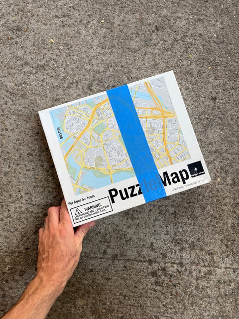 Boston PuzzleMap, 1000 Pieces