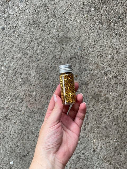 Bottle of Glitter Stars