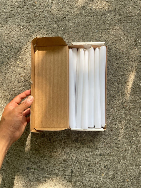 Box Of White Candles
