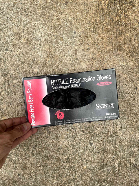 Box of Black Gloves