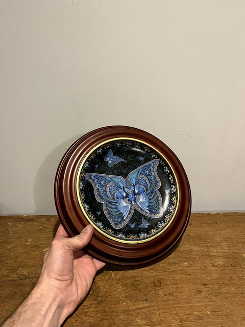 Bradford Exchange "Enchanted Wings" Collector Plate By Oleg Gavrilov, 11" Wide