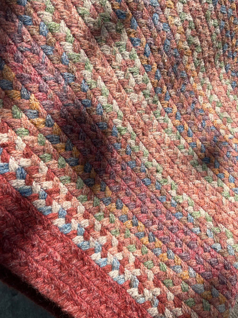 Braided Oval Rug, 25x170"
