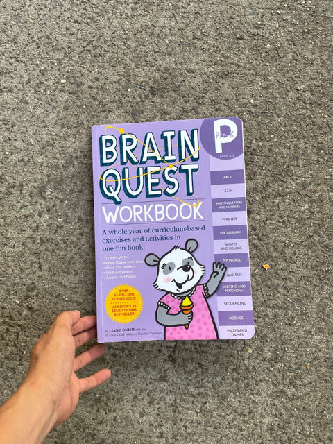 Brain Quest Pre-K Workbook