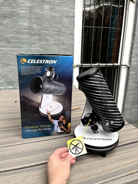 Brand New Celestron FirstScope Telescope