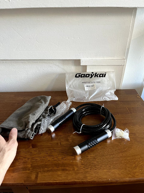 Brand New Gaoykai Weighted Jump Rope, Adjustable