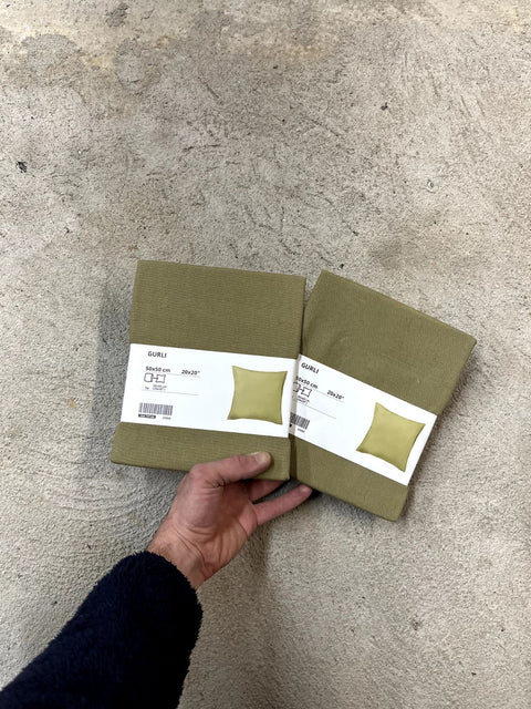 IKEA GURLI Cushion Covers, 20x20"