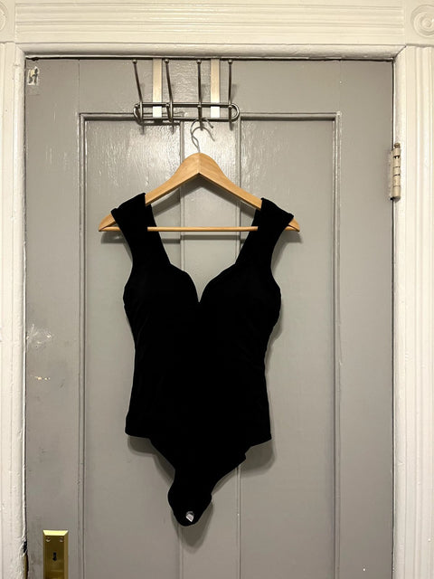 Brand New Lands' End Black One Piece Swimsuit, Size S