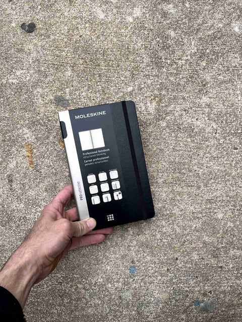 Brand New Moleskine Professional Notebook
