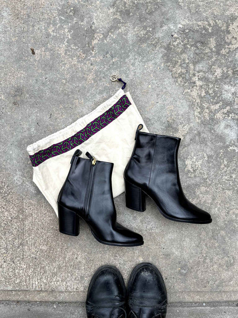 Brand New Tory Burch Black Ankle Boots, Size US Women 7M
