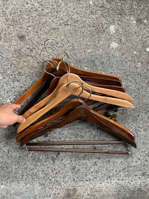 Branded Wooden Clothes Hangers