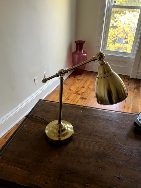 Brass Desk Lamp