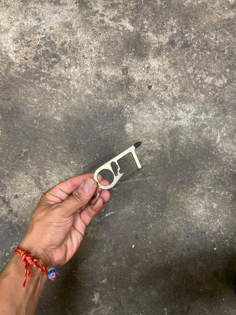 Brass Touch Tool Keychain