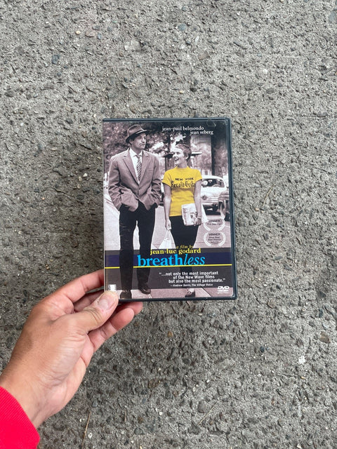 Breathless DVD By Jean-Luc Godard