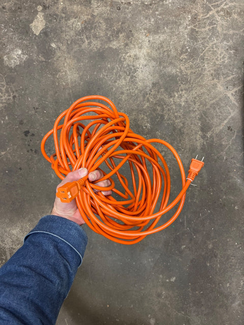 Bright Orange Extension Cord