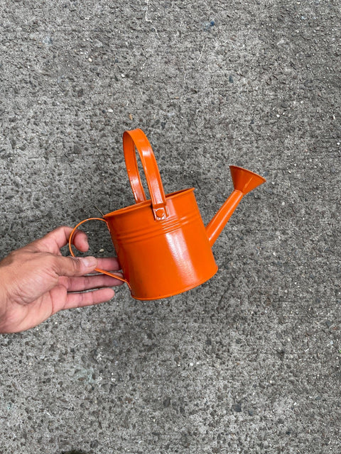 Bright Orange Watering Can