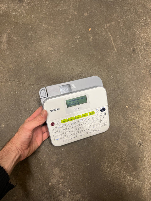 Brother Label Maker, Battery Powered