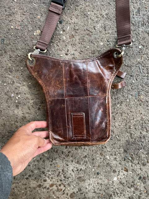 Brown Leather Fanny Pack