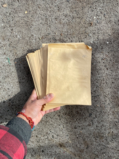 Brown Paper Envelopes Stack