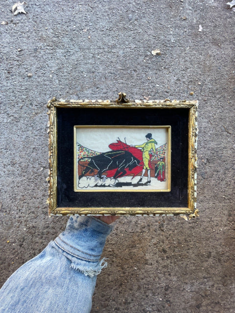 Bullfight Framed Artwork