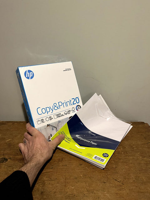 Bunch Of HP Copy Paper, Unopened