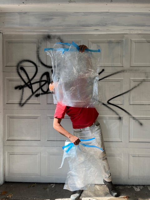 Bunch Of Jumbo Ziplock Storage Bags