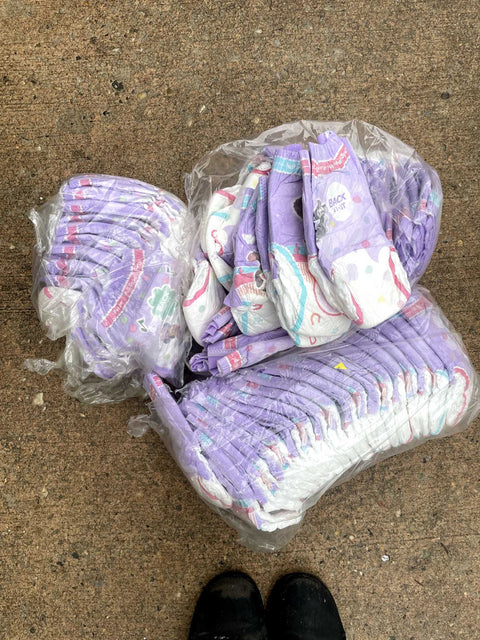 Bunch of 2-3T Diapers