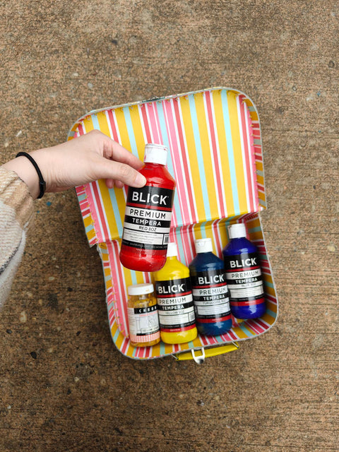 Bunch of Blick Tempera Paints