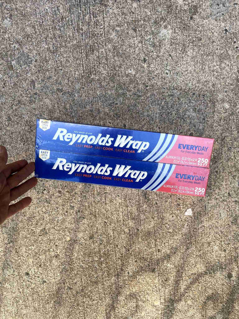 Bunch of Reynolds Wrap