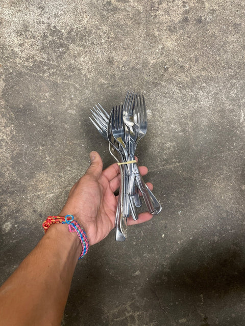 Bundle Of Silver Forks