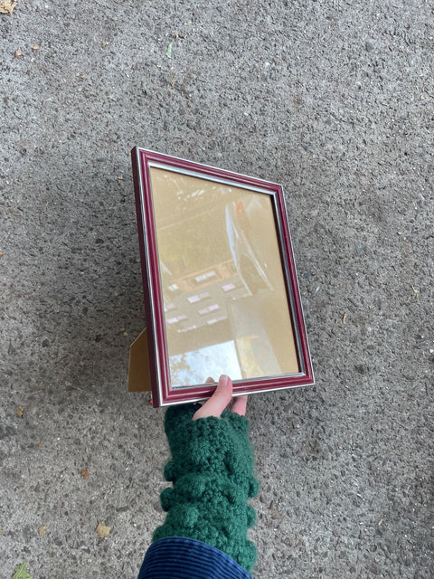 Burgundy Photo Frame