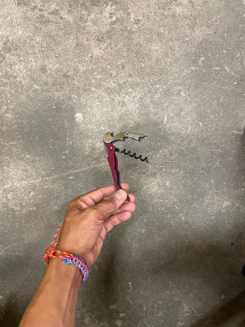 Burgundy Wine Opener