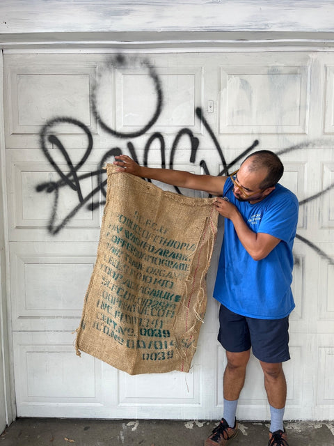 Burlap Coffee Sack