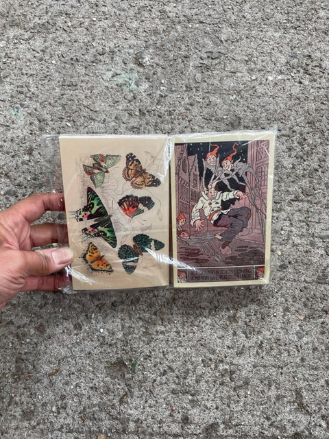 Butterfly And Drunken Louts Post Cards