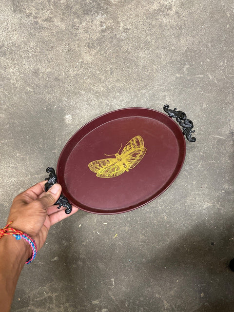Butterfly Tray With Handles