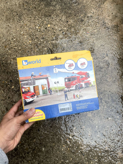 Bworld Firetruck Toy Set
