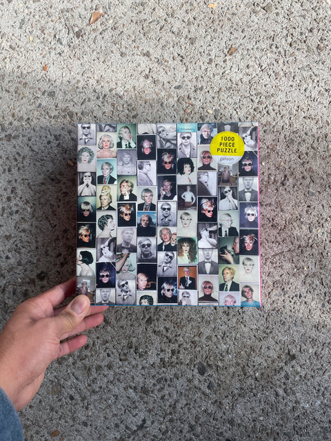 Warhol Selfies Puzzle, 1000 Pieces