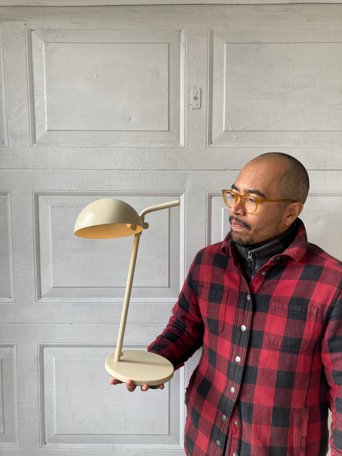 Slick Looking Battery Powered Desk Lamp
