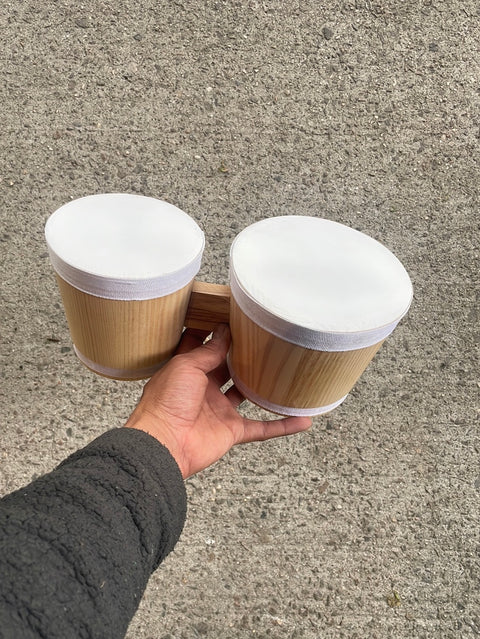 Wooden Bongos