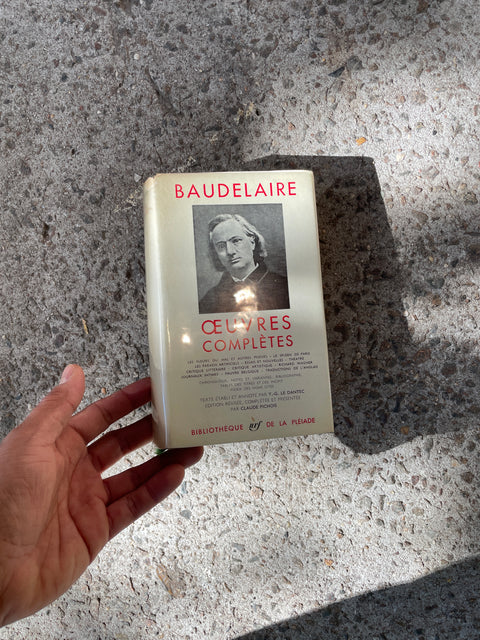 Baudelaire by Pleiade, in FR