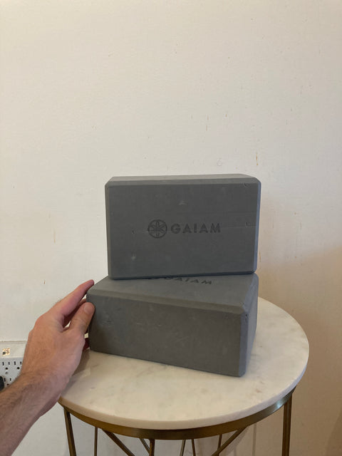 Two Gaiam Yoga Blocks