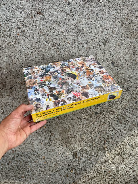 This Jigsaw is Literally Just Pictures of Cute Animal That Will Make You Feel Better 500 Piece Puzzle