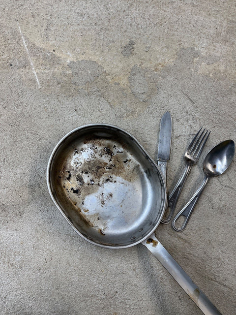 Camping Mess Kit With Utensils