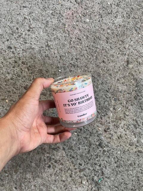 Candier Birthday Sprinkle Candle