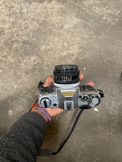 Canon AE-1 Vintage Film Camera