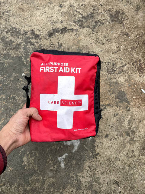 Care Science First Aid Kit, Unzipped