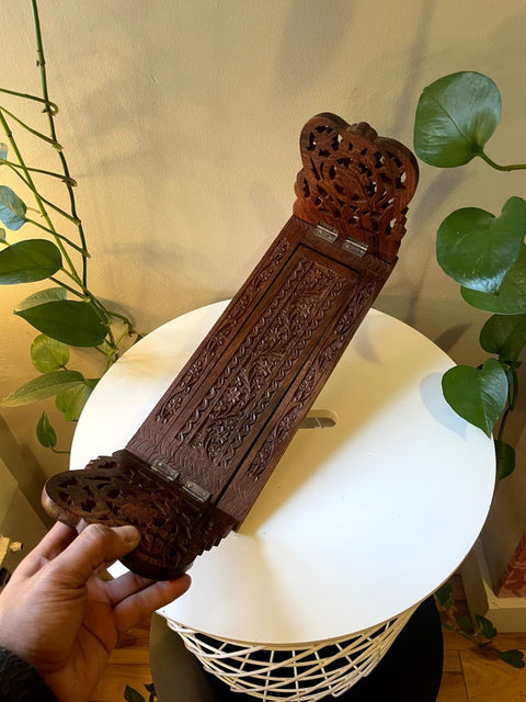 Carved Book Stand